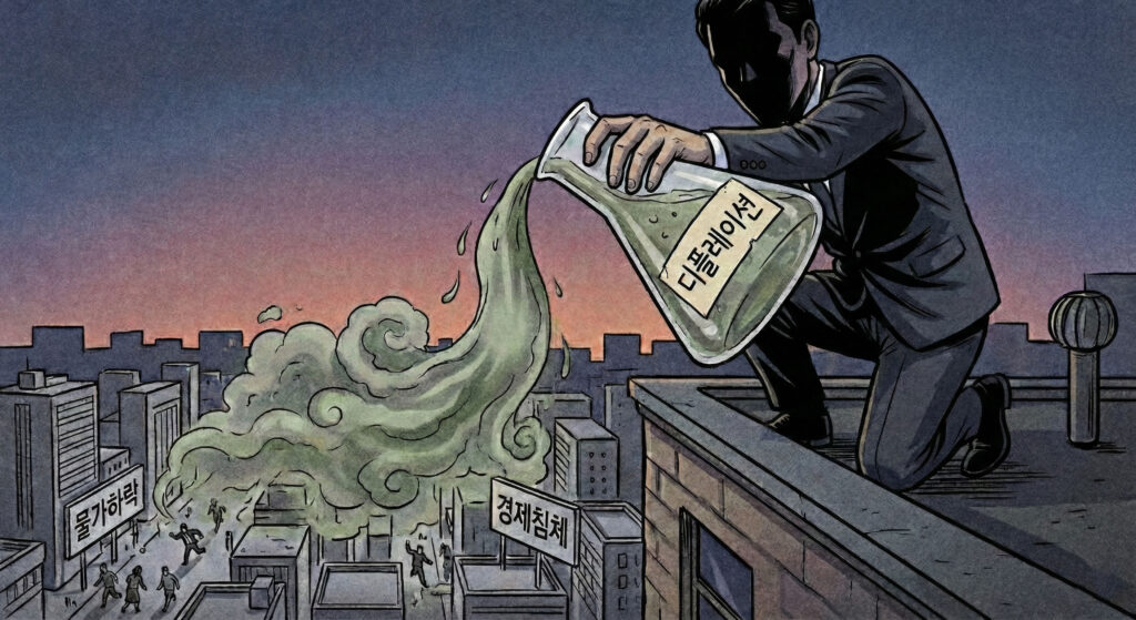 디플레이션과 스태그플레이션의 결정적 차이